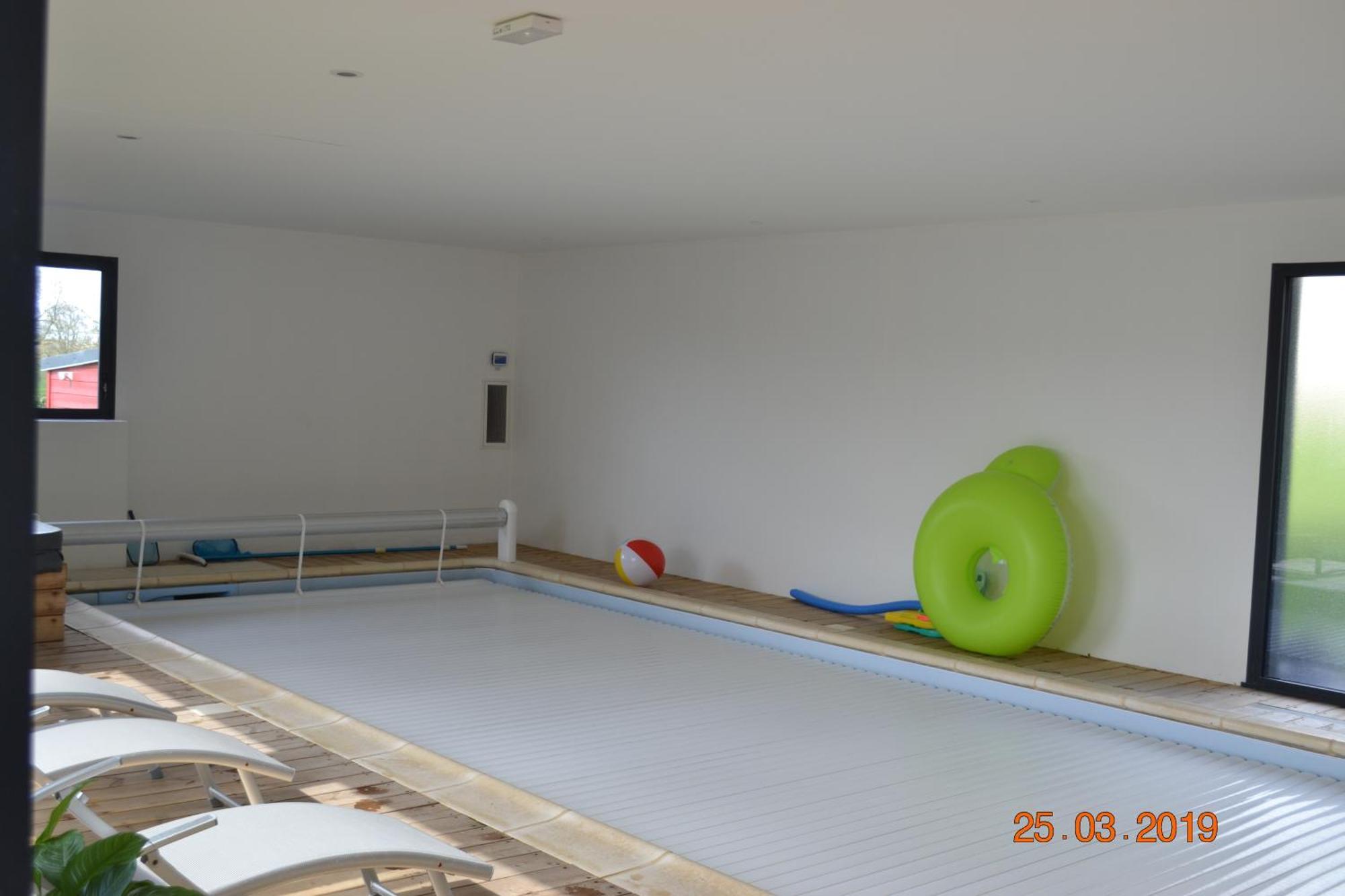 Piscine Interieure Privee Chauffee Toute L Annee Et Spa St Martin Saint-Martin-l'Hortier Eksteriør billede
