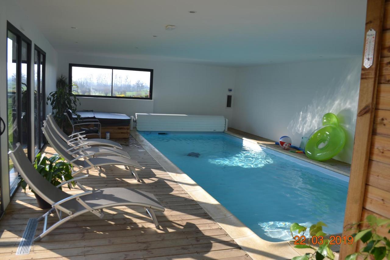 Piscine Interieure Privee Chauffee Toute L Annee Et Spa St Martin Saint-Martin-l'Hortier Eksteriør billede
